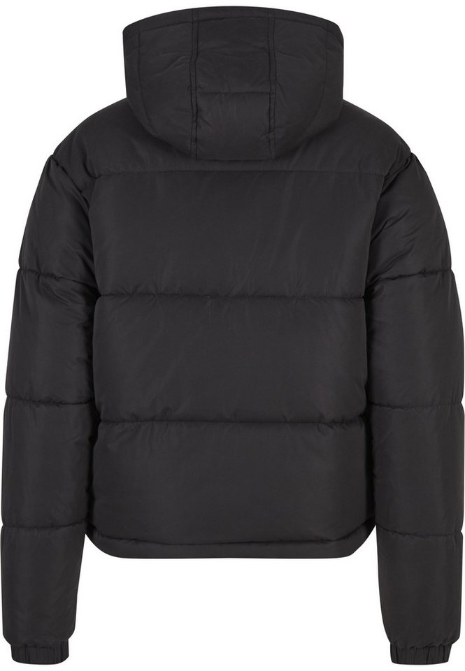 URBAN CLASSICS Winterjacke Urban Classics Ladies Peached Puffer Jacket With Hood (1-St) – Bild 2 von 5