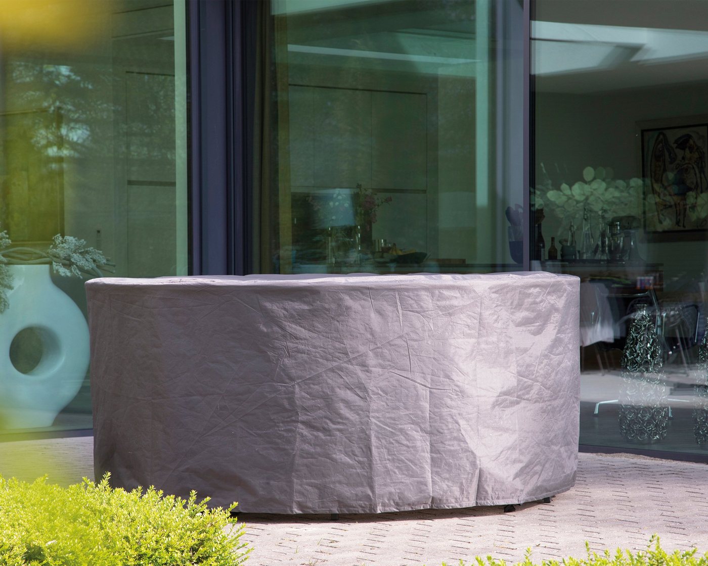 winza outdoor covers Gartenmöbel-Schutzhülle, geeignet für Gartenmöbel, rund – Bild 2 von 5