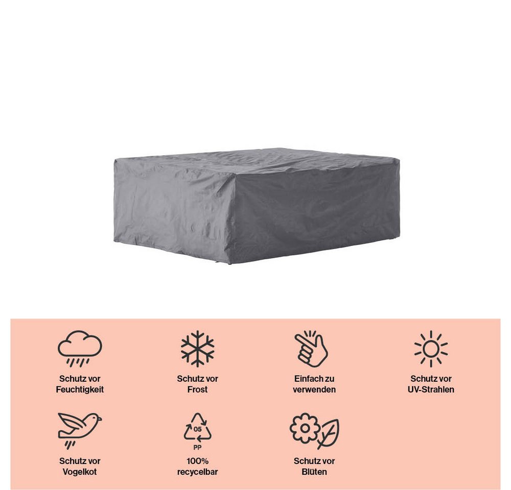 winza outdoor covers Gartenmöbel-Schutzhülle, geeignet für ein kleines Loungeset, 200x150x75 cm – Bild 3 von 5