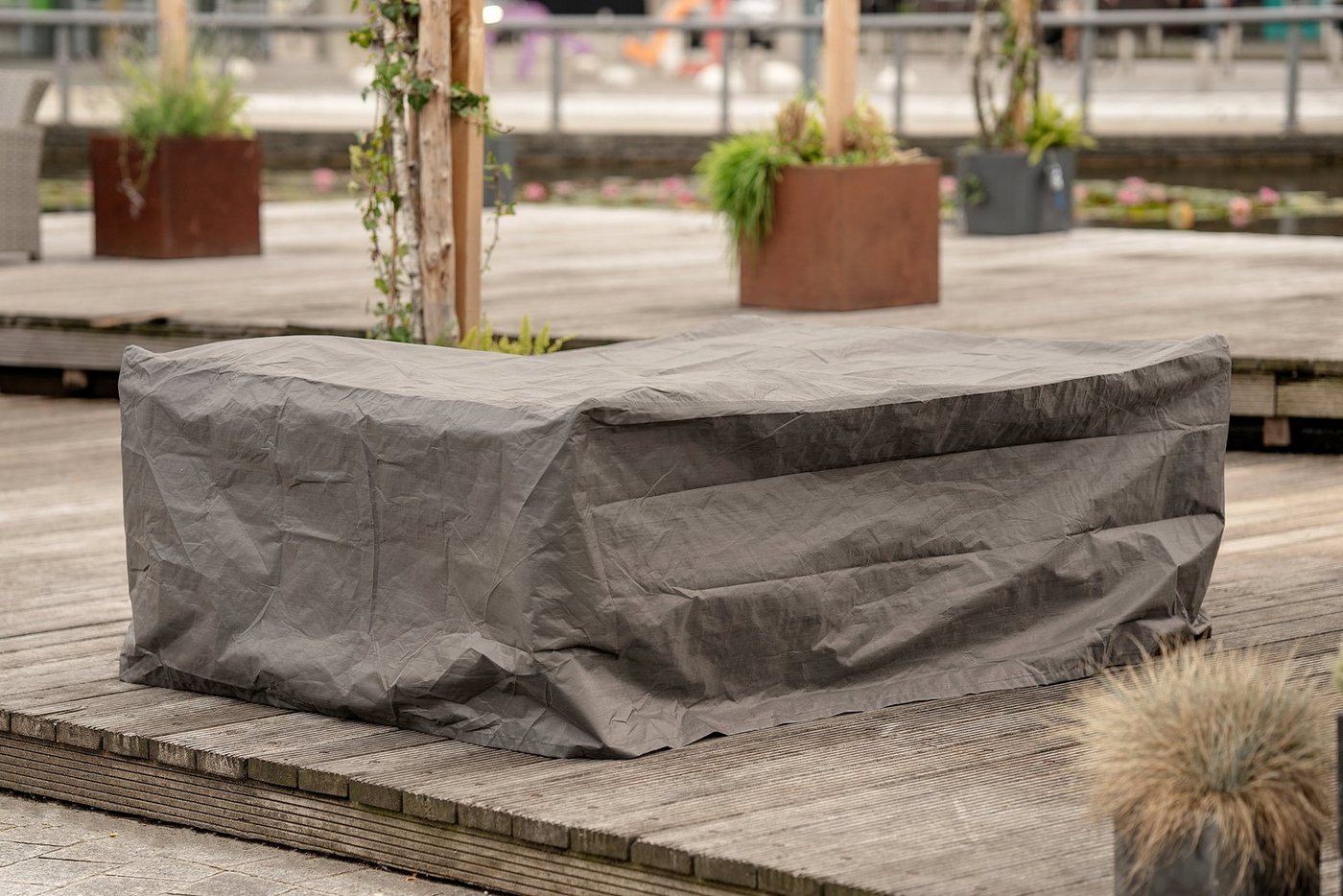 winza outdoor covers Gartenmöbel-Schutzhülle, geeignet für ein kleines Loungeset, 200x150x75 cm – Bild 5 von 5