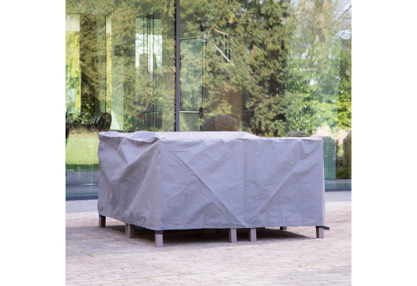 winza outdoor covers Gartenmöbel-Schutzhülle, geeignet für ein kleines Loungeset, Maße 140x140x70 cm – Bild 2 von 5