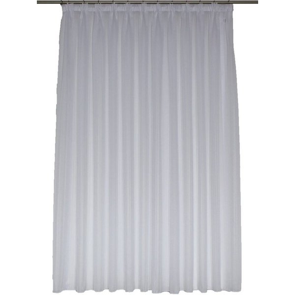 Wirth Gardine Gerty (1 St), Faltenband, halbtransparent, Sablé, Store