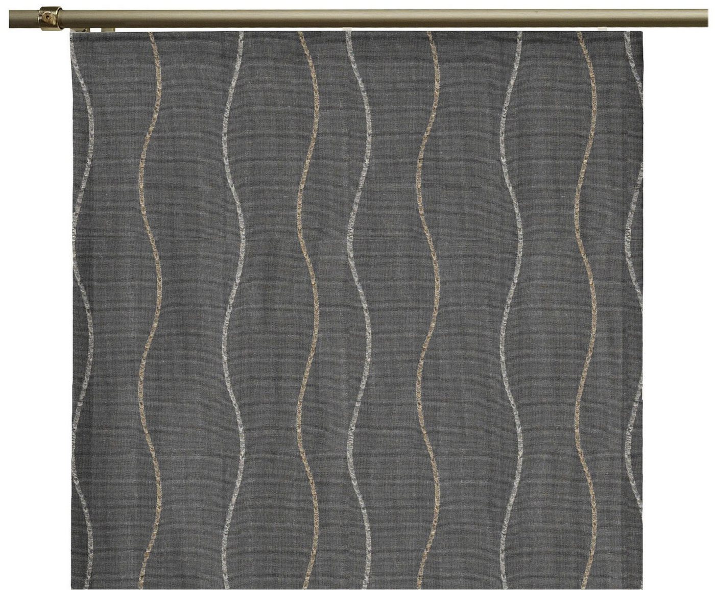 Wirth Schiebegardine Sepino (1 St), Paneelwagen, blickdicht, Jacquard – Bild 3 von 5