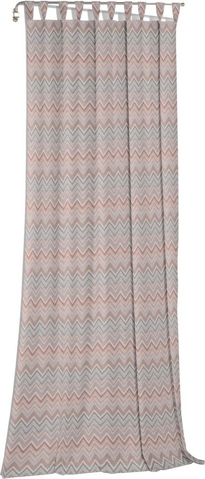 Wirth Vorhang Benewitz (1 St), Schlaufen, blickdicht, Jacquard – Bild 2 von 5