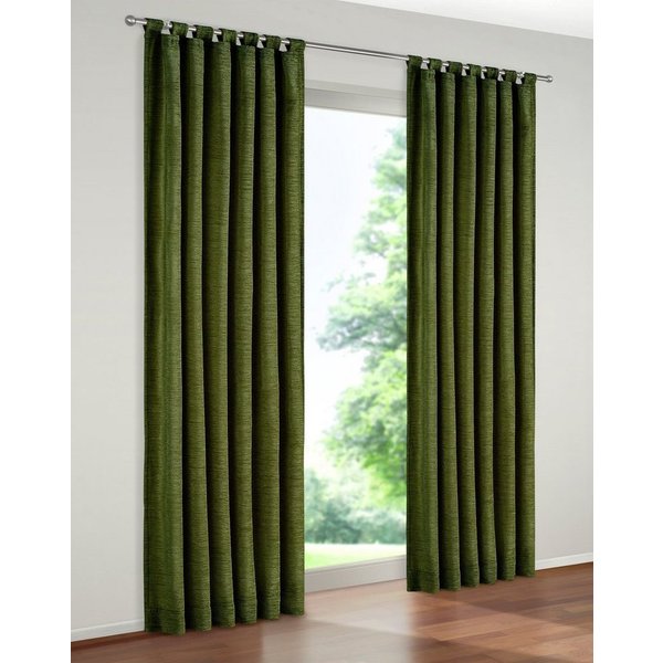 Wirth Vorhang Trondheim 234 g/m² (1 St), Schlaufen, blickdicht, Chenille