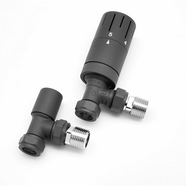 WITEN&NOCK Heizkörperthermostat VentileThermostatventile Set 1/2'' für Heizung Seitenanschluss