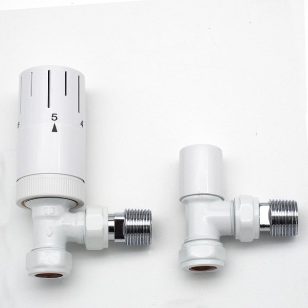 WITEN&NOCK Heizkörperthermostat VentileThermostatventile Set 1/2'' für Heizung Seitenanschluss