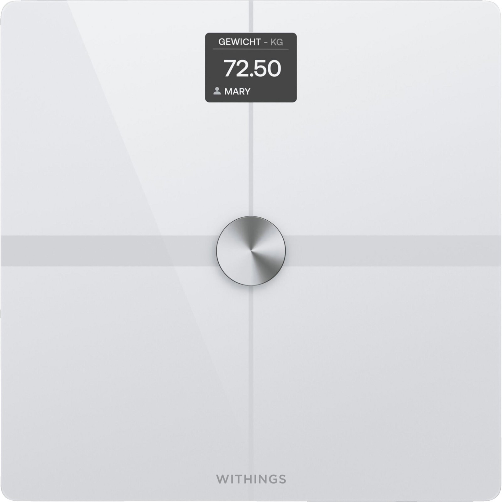 WITHINGS Body Smart White, Körperanalysewaage