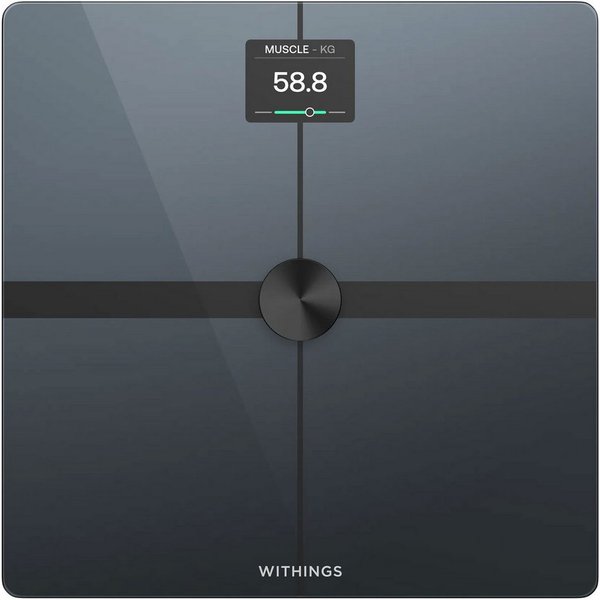 Withings Körper-Analyse-Waage Body Smart, 50 g (0,1 lb) Präzision