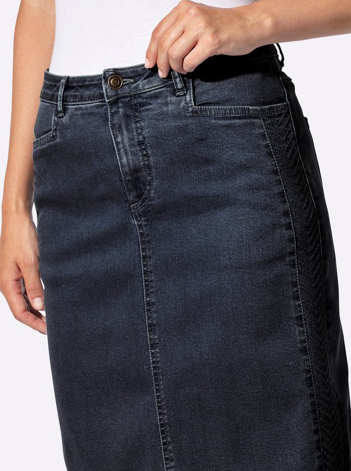 Witt A-Linien-Rock Jeans-Rock – Bild 4 von 5