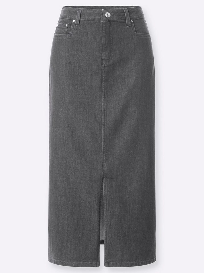 Witt A-Linien-Rock Jeans-Rock – Bild 3 von 5
