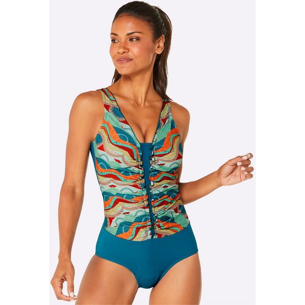 Witt Badeanzug Badeanzug Ärmellos