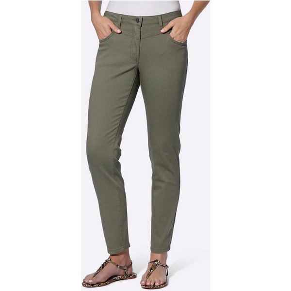 Witt Bequeme Jeans Hose leicht vertieft