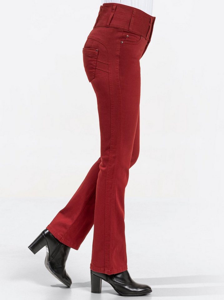 Witt Bequeme Jeans Jeans leicht vertieft – Bild 5 von 5