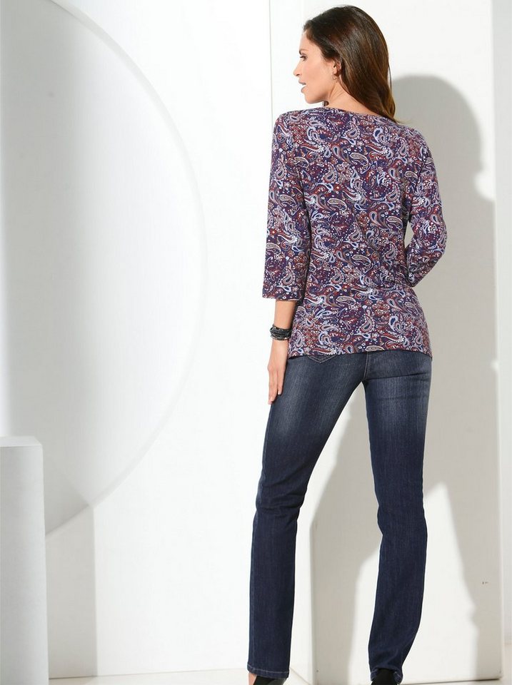 Witt Bequeme Jeans Jeans leicht vertieft – Bild 5 von 5