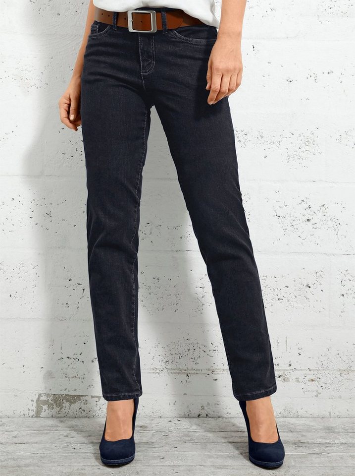 Witt Bequeme Jeans Jeans leicht vertieft – Bild 4 von 5
