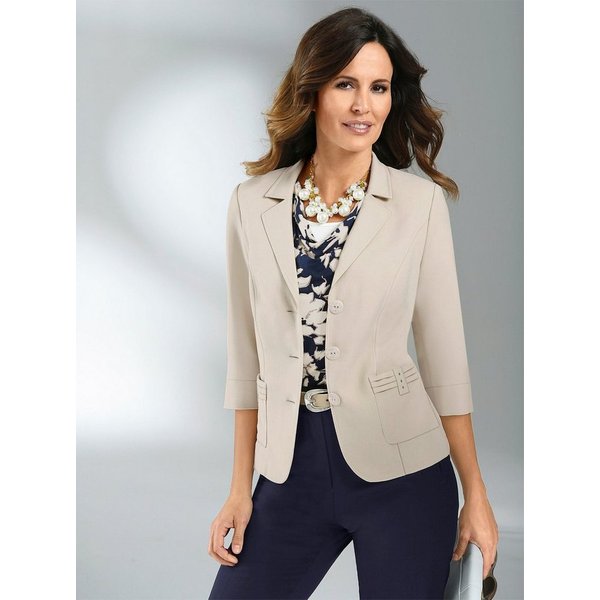 Witt Blusenblazer Blusenblazer 3/4-Arm
