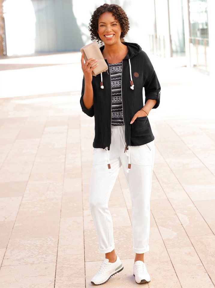 Witt Blusenblazer Blusenjacke Langarm – Bild 3 von 4