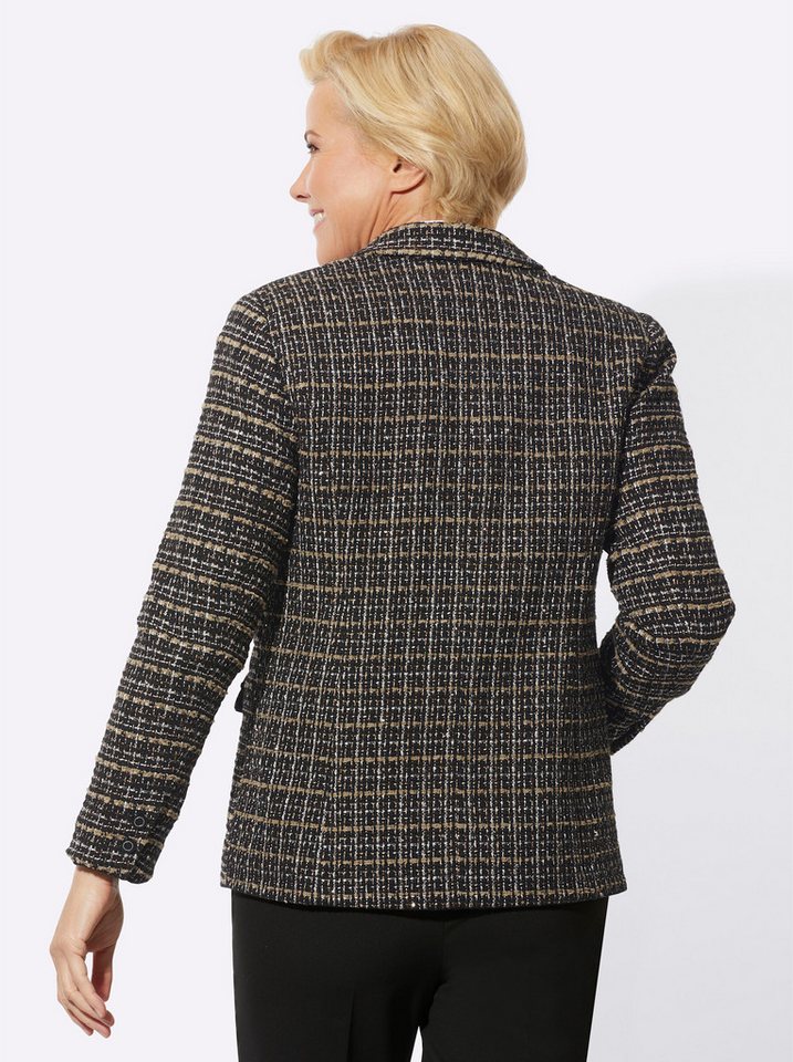 Witt Blusenblazer Bouclé-Blazer Langarm – Bild 2 von 4