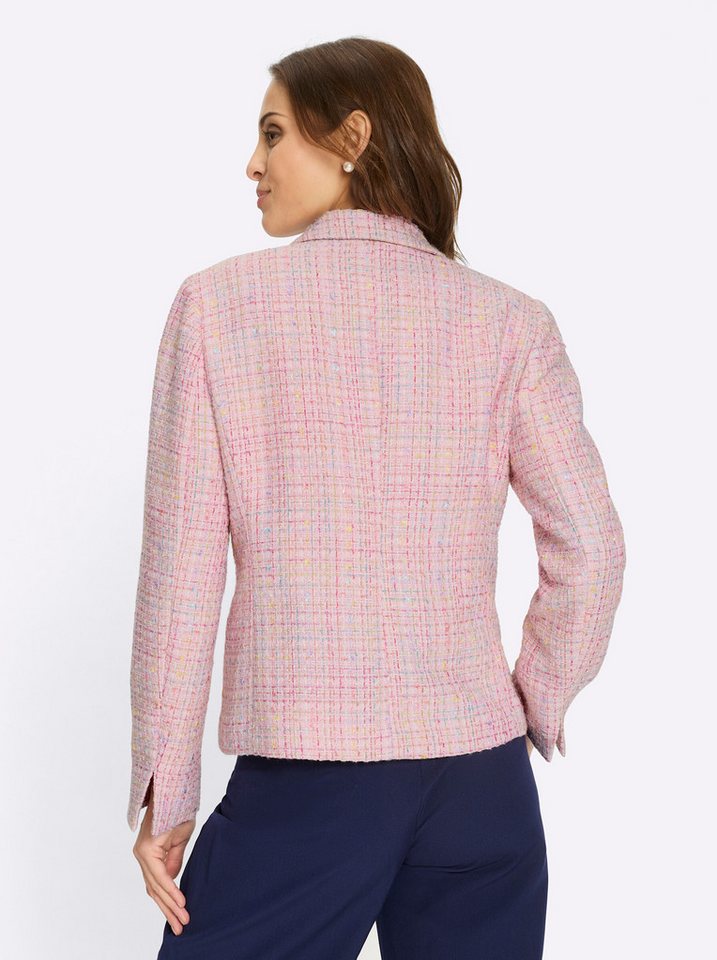Witt Blusenblazer Bouclé-Blazer Langarm – Bild 3 von 5