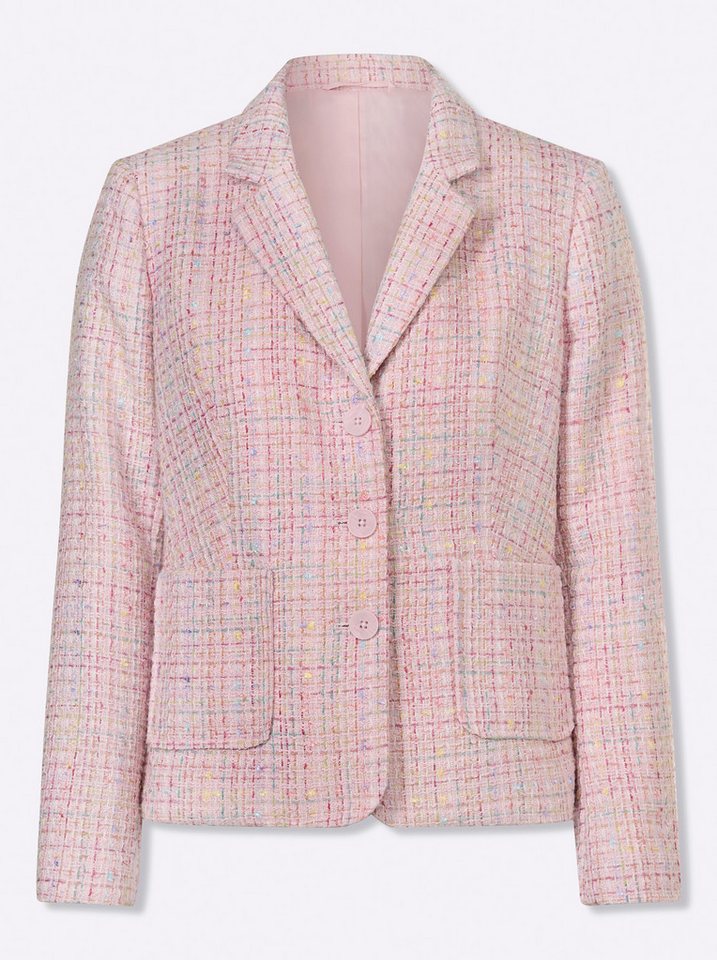 Witt Blusenblazer Bouclé-Blazer Langarm – Bild 5 von 5