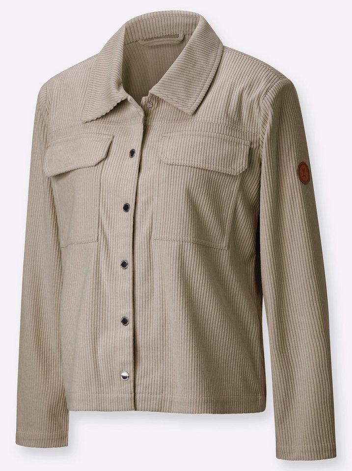 Witt Blusenblazer Cord-Blazer Langarm – Bild 3 von 3