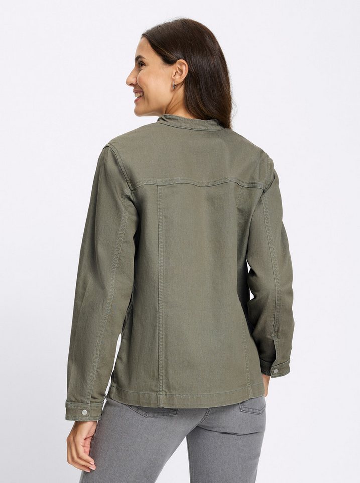 Witt Blusenblazer Jeans-Jacke Langarm – Bild 2 von 5