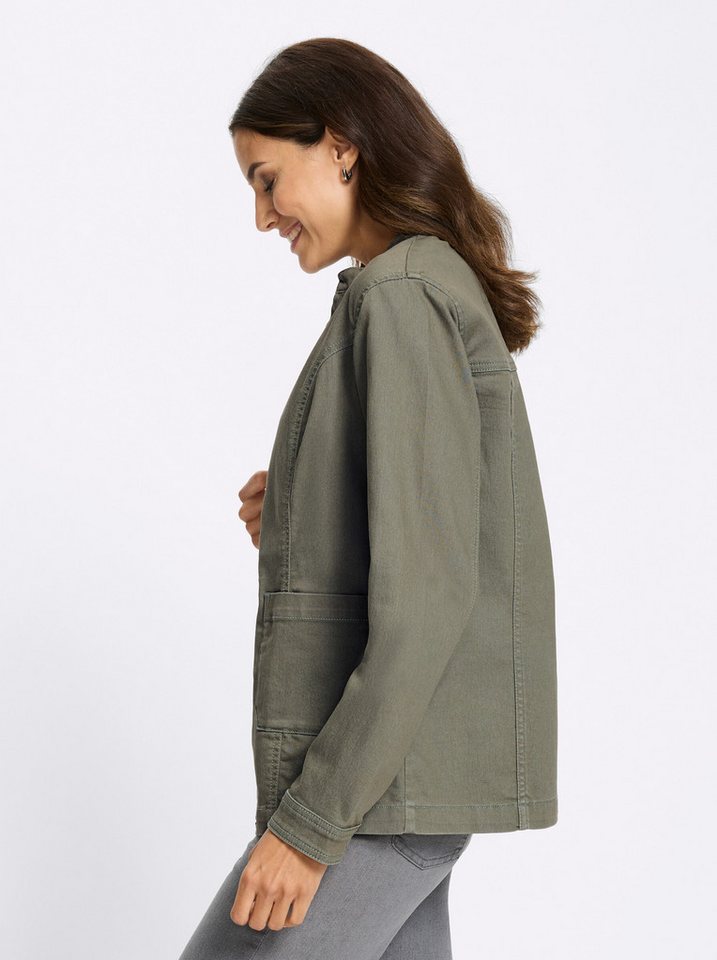 Witt Blusenblazer Jeans-Jacke Langarm – Bild 5 von 5