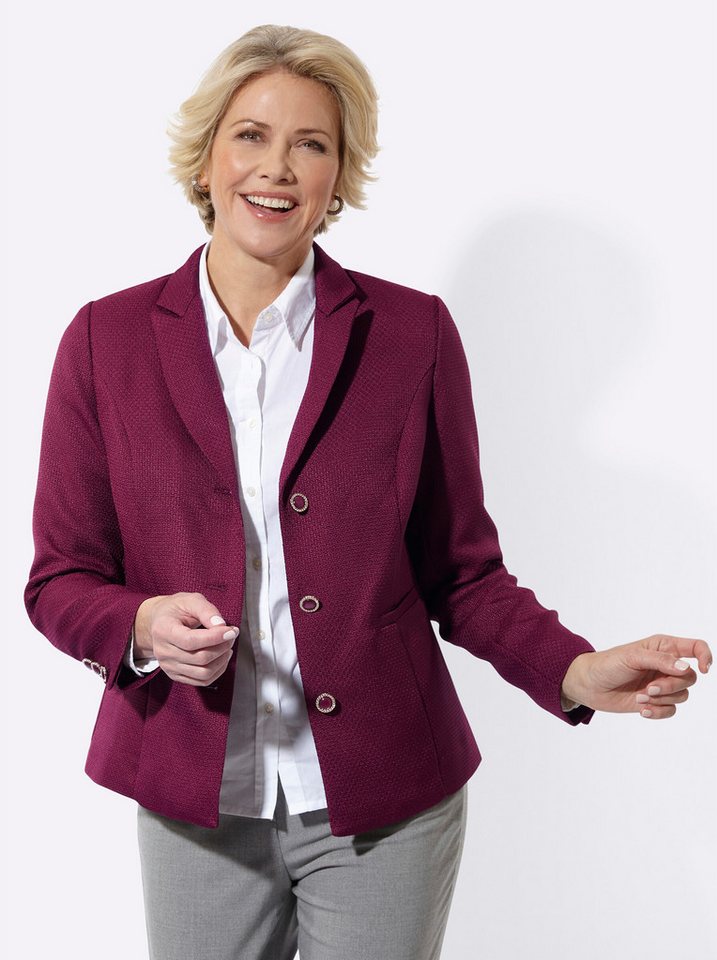 Witt Blusenblazer Kurzblazer Langarm – Bild 2 von 5
