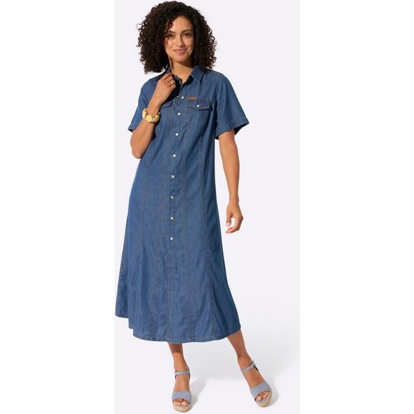 Witt Etuikleid Jeans-Kleid Kurzarm
