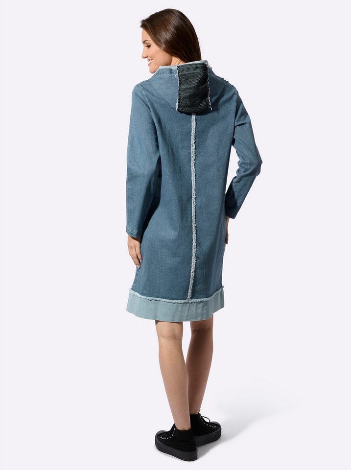 Witt Etuikleid Jeans-Kleid Langarm – Bild 3 von 5