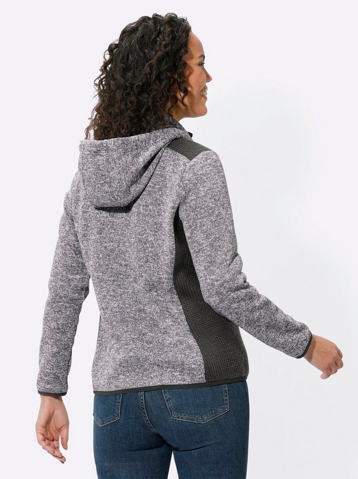 Witt Fleecejacke Strickfleece-Jacke Langarm – Bild 2 von 4