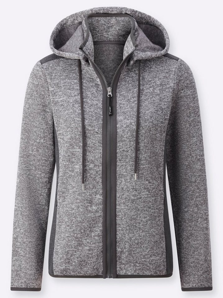 Witt Fleecejacke Strickfleece-Jacke Langarm – Bild 4 von 4