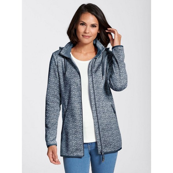 Witt Fleecejacke Strickfleece-Jacke Langarm