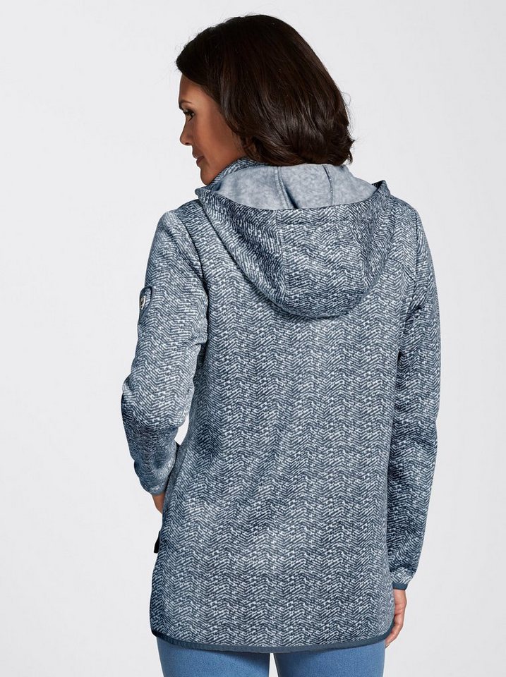 Witt Fleecejacke Strickfleece-Jacke Langarm – Bild 2 von 3