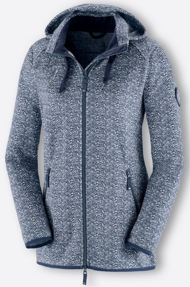 Witt Fleecejacke Strickfleece-Jacke Langarm – Bild 3 von 3