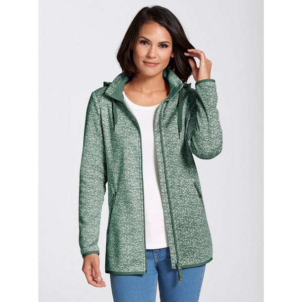 Witt Fleecejacke Strickfleece-Jacke Langarm