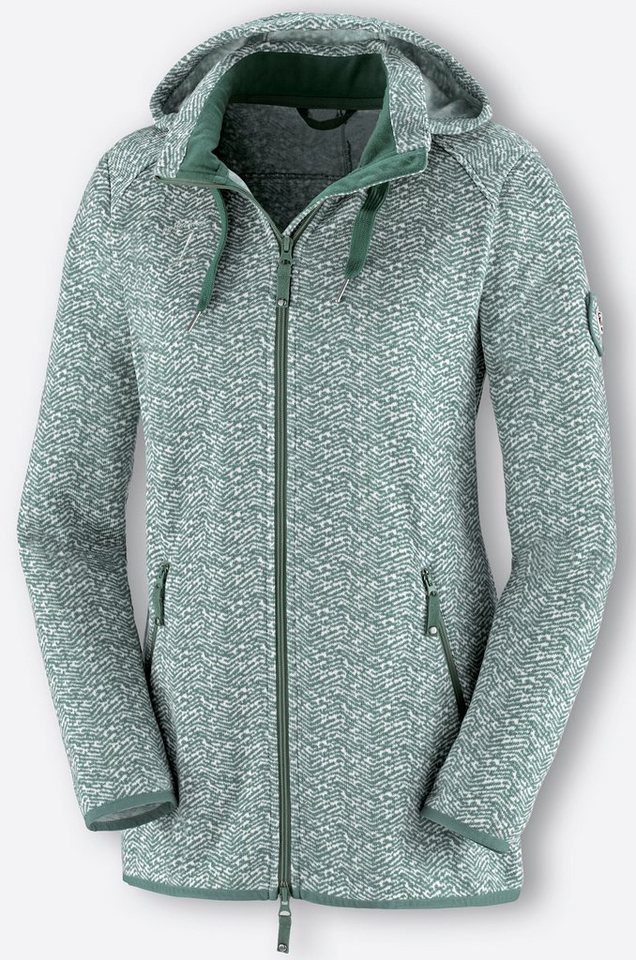 Witt Fleecejacke Strickfleece-Jacke Langarm – Bild 3 von 3