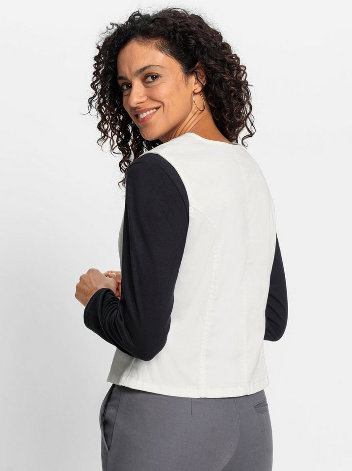 Witt Jerseyweste Jeans-Weste – Bild 2 von 3