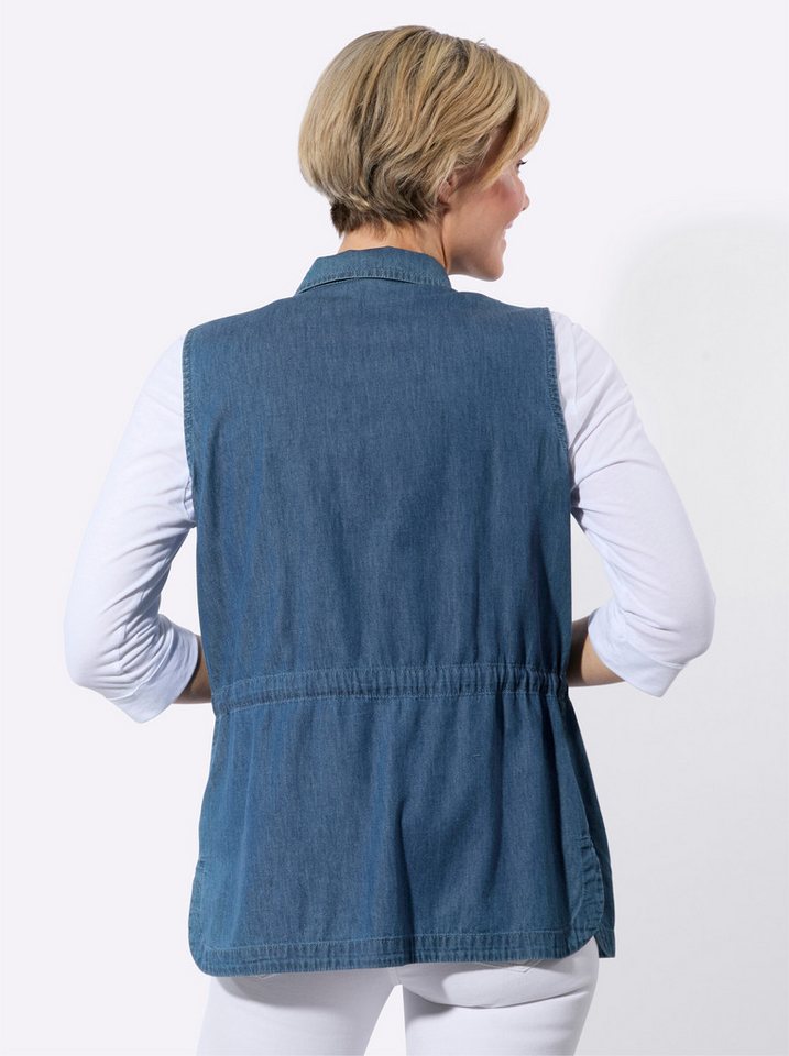 Witt Jerseyweste Jeans-Weste – Bild 3 von 5
