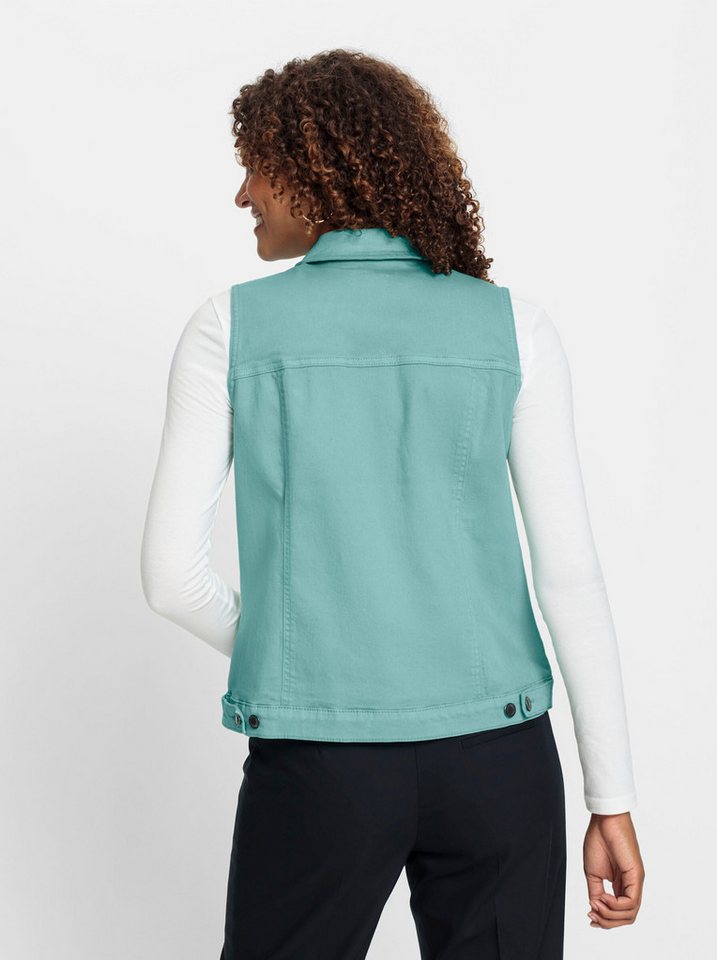 Witt Jerseyweste Jeans-Weste – Bild 2 von 4