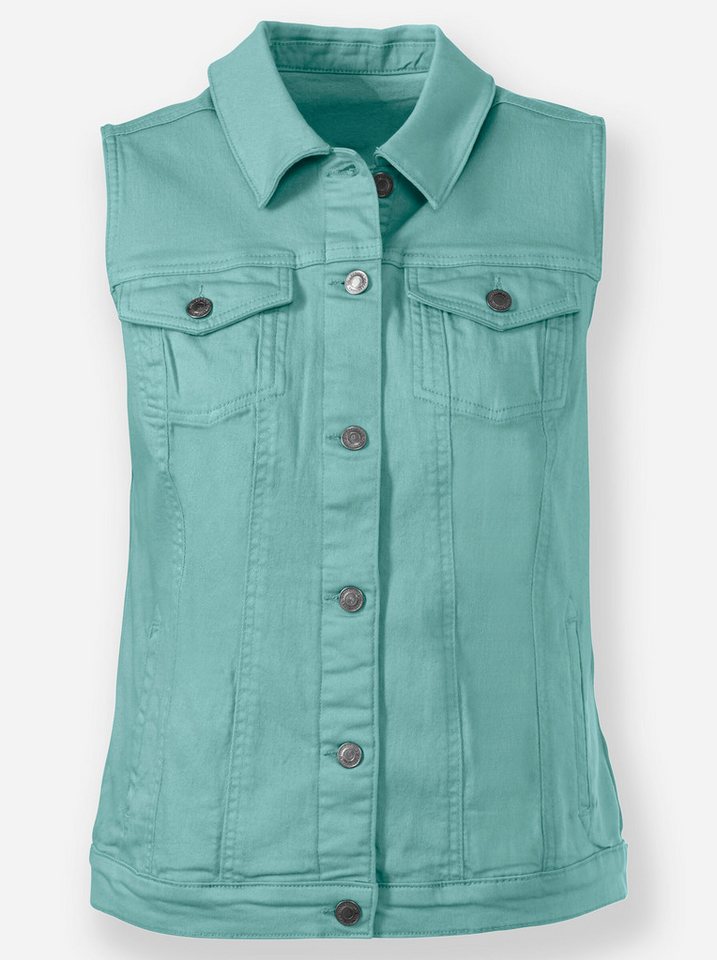 Witt Jerseyweste Jeans-Weste – Bild 4 von 4