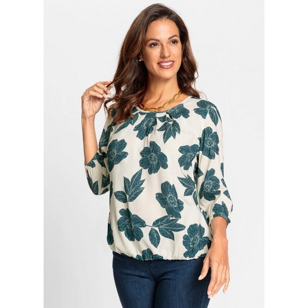 Witt Klassische Bluse Bluse 3/4-Arm