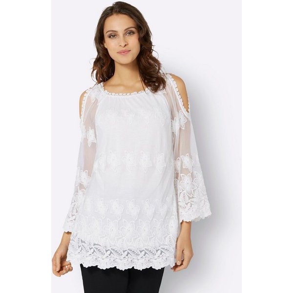 Witt Klassische Bluse Bluse 3/4-Arm