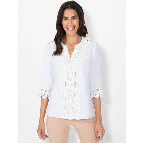 Witt Klassische Bluse Bluse 3/4-Arm