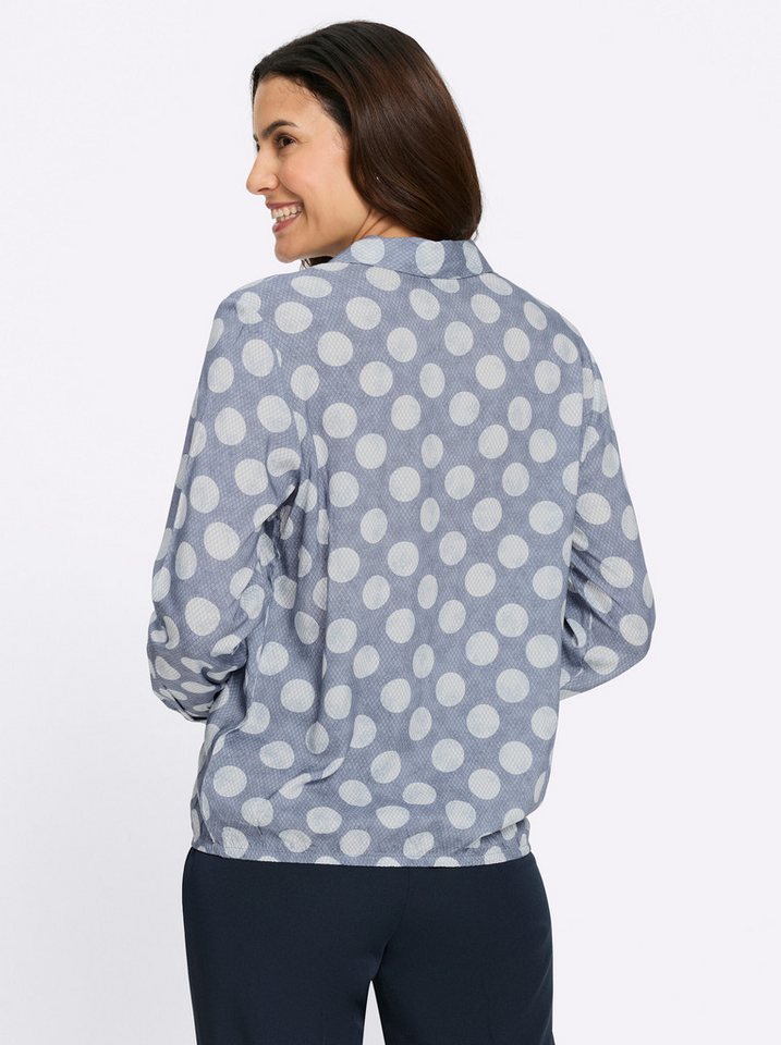 Witt Klassische Bluse Druck-Bluse Langarm – Bild 3 von 5