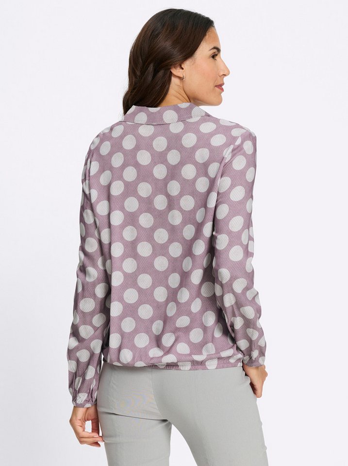 Witt Klassische Bluse Druck-Bluse Langarm – Bild 3 von 5