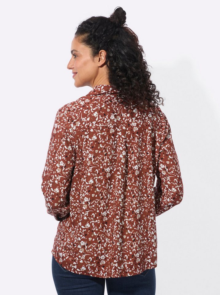 Witt Klassische Bluse Druckbluse Langarm – Bild 3 von 5