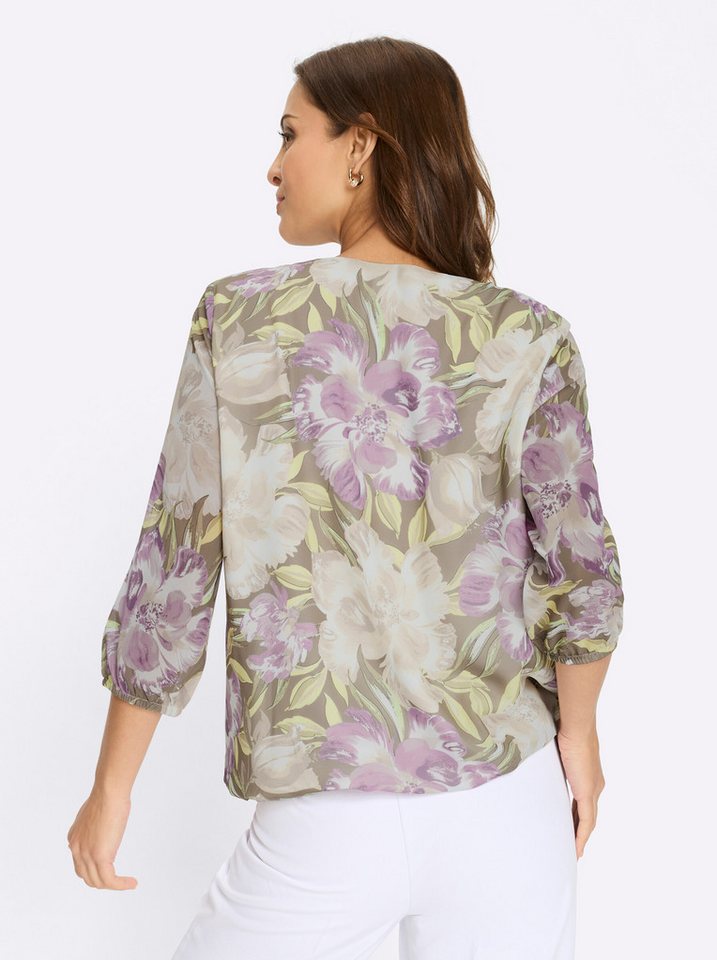 Witt Klassische Bluse Georgette-Bluse 3/4-Arm – Bild 3 von 5