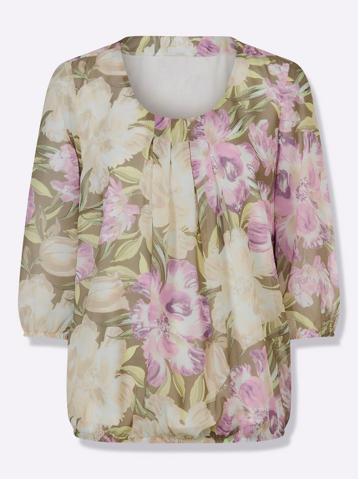 Witt Klassische Bluse Georgette-Bluse 3/4-Arm – Bild 5 von 5